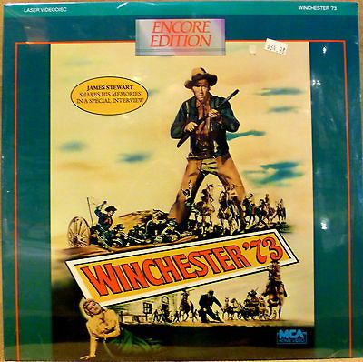 SEALED Western Laserdisc WINCHESTER 73 James Stewart Anthony Mann