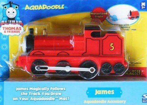 New Aquadoodle Thomas & Friends Motorized James Red Engine #5