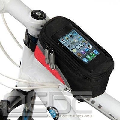 Newly listed New Bicycle Cycling Bike Frame Pannier Front Tube Blue
