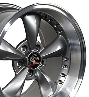 Single 17x10.5 Anthracite Bullitt Wheel Fits Mustang® 94 04