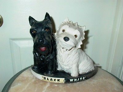 Black & White Scotch Whisky Scottie Dog Advertising Display