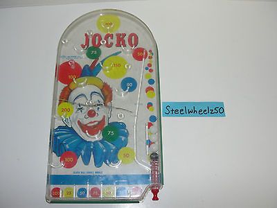 Metal Jocko The Clown Pinball Game Wolverine Toy Machine Marble Arcade