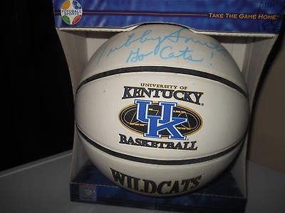 Newly listed KENTUCKY WILDCAT BASKETBALL SIGNED BY COACH TUBBY SMITH.
