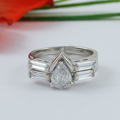 carat cubic zirconia ring