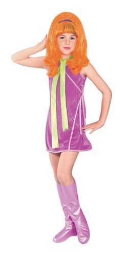 Scooby Doo Daphne Child Halloween Costume Size 12 14 Large
