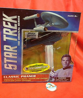 Star Trek Classic White Handle Phaser by Diamond Select