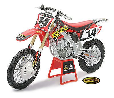 Geico Honda Crf450 New Ray Toys Dirt Bike 112 Scale Motorcycle