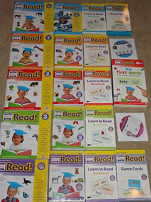 Your BABY CAN READ Educational Books, DVDs, Flash Card Set