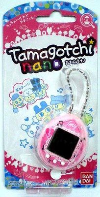 BANDAI Tamagotchi NANO PINK Girly Music Electronic Virtual PETS RARE