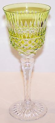 STUNNING CRISTALLERIE LORRAINE FRANCE SIGNED WINE/WATER GOBLET SAINT