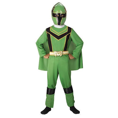 Power Rangers Mystic Force GREEN Ranger Costume NEW Size M 7 8 Med