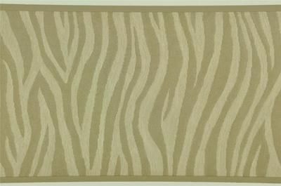 Wallpaper Border shiny beige zebra prints US004104B