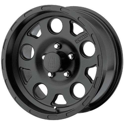 18 inch KMC XD Enduro Black Wheels Rims 5x5 5x127 18x9