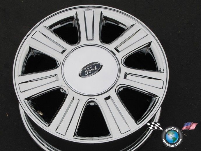 07 Ford Taurus Factory 16 Chrome Wheels Rims 3506 4F13 1007 Ba