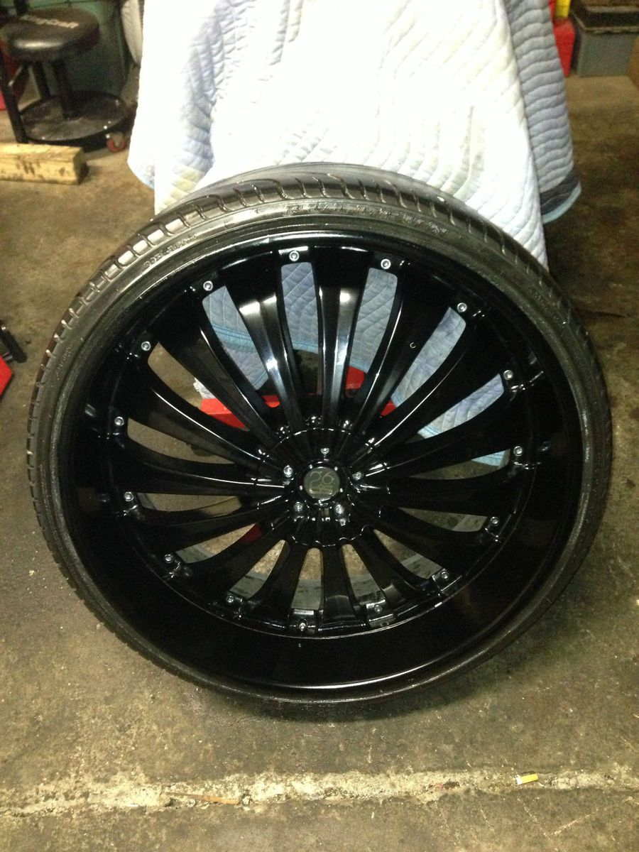 Tis 26 Wheels and Tires Rims Tis 26 Black Lexani Wheels