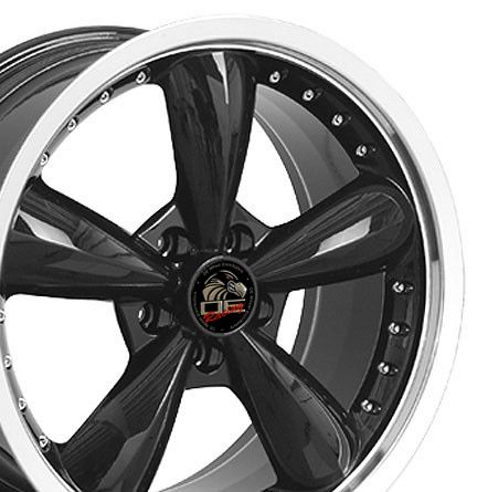 20 Rim Fits Mustang® Bullitt Wheel 05 Black 20x8 5