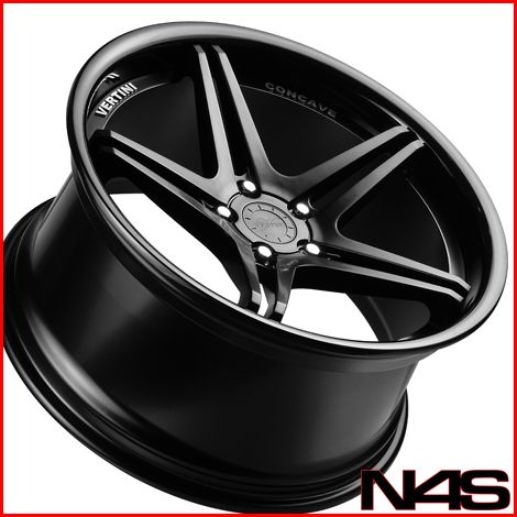 SL550 SL600 SL55 SL63 Vertini Monaco Concave Black Wheels Rims