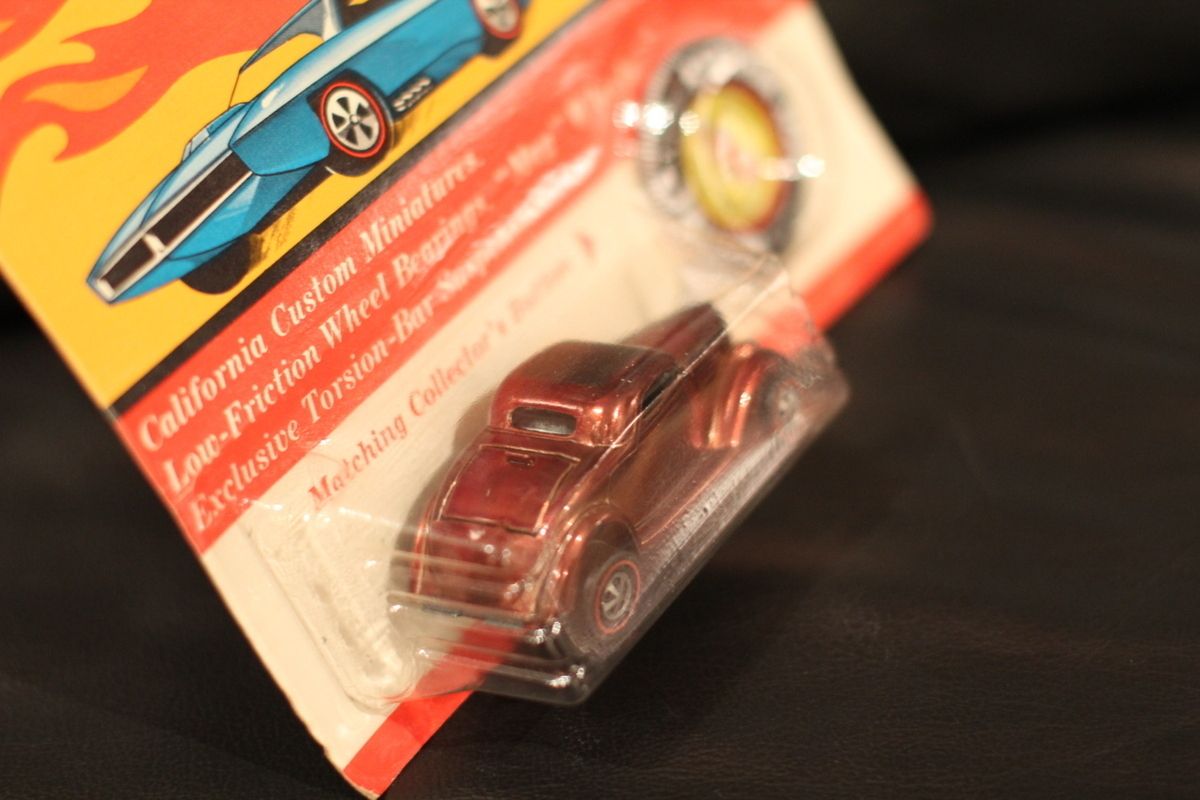 1969 Hot Wheels Redline 36 Ford Coupe Metallic Brown
