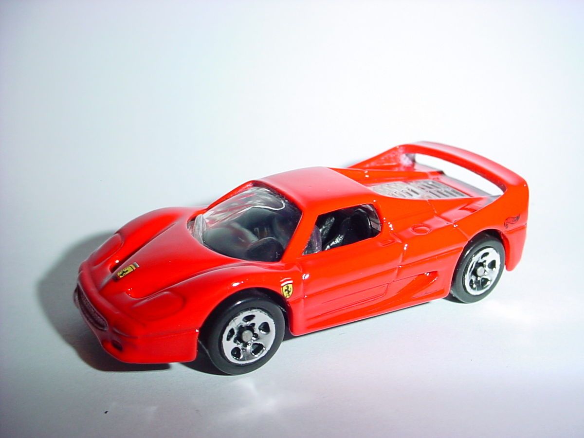 Red Ferrari F50 Official Diecast Metal Replica 1 64 Hotwheels