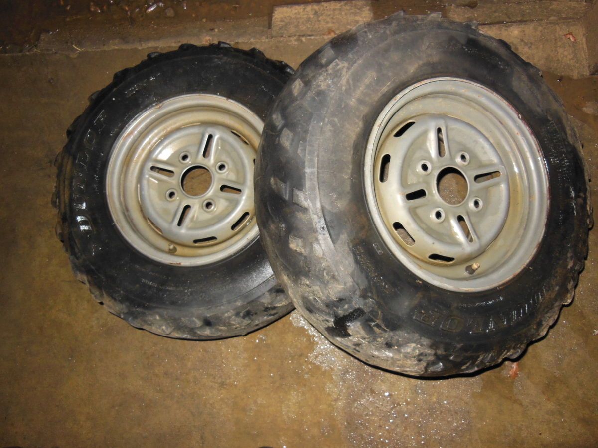 400 Grizzly Kodiak 450 550 350 600 Front Wheel Rim Tire Set Hub