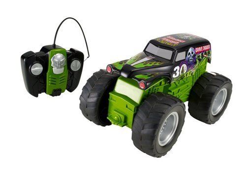 NEW Hot Wheels RC Monster Jam Grave Digger Vehicle Remote Controlled
