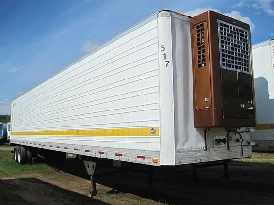  Utility 53 Refrigerated Reefer Trailer Aluminum Wheels Thermo King