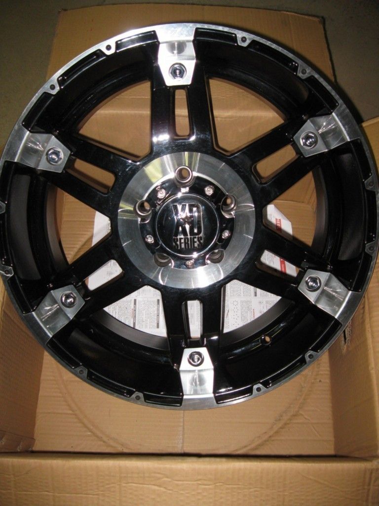 20 KMC XD Series XD797 Spy Black Wheel Rim 20x9 5x5 5 5x139 7