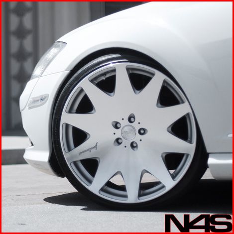 S600 S63 S65 MRR HR3 Concave VIP Silver Staggered Wheels Rims